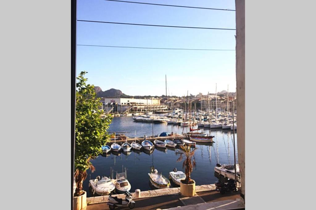 La Ciotat - Magnifique Appartement Climatise Sur Le Port المظهر الخارجي الصورة